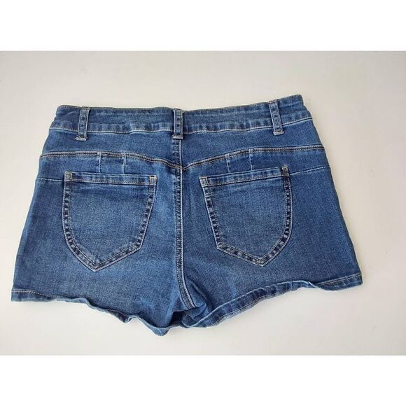 Wax Jean Shorts Sz M - Picture 2 of 6